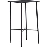 vidaXL Barska miza črna 60x60x111 cm mediapan Cene