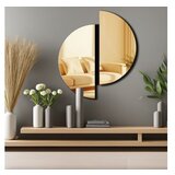 WALLXPERT dekorativno ogledalo Ozgl522 gold Cene