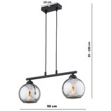 Brilagi Luster na sajli DIOR 2xE27/60W/230V crna/zadimljena siva | Eponuda.com