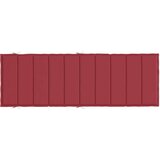  Jastuk za ležaljku boja vina 186x58x4 cm od tkanine Oxford | Eponuda.com