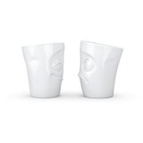 58products Set od dvije bijele porculanske šalice Chery & Baffled Cijene