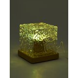 Sinsay RGB LED dekorativna stolna lampa u obliku kocke s efektom tekuće vode | shoptok.hr