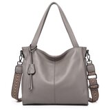 INF Elegantna usnjena torbica Grey, (21538995) Cene