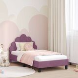  za djecu s uzglavljem Ljubičasta 80 x 160 cm Baršun | shoptok.hr