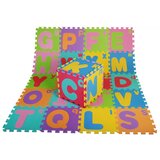 Lean Toys Penasta podloga za otroke puzzle črke in številke | Shoptok.si