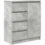 vidaXL Komoda s predali betonsko siva 71x35x84 cm inženirski les, (21830637) | Shoptok.si