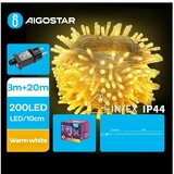 Aigostar LED spoljašnji božićni lanac 200xLED/8 funkcija 23m IP44 topla bela Cene