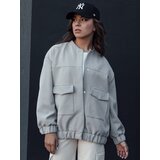 DStreet Women's transitional jacket QUESI gray | shoptok.hr