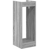  Stalak za biljke s policom Sivi Sonoma 30 x 30 x 80 cm | shoptok.hr