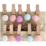 Junior Crafty woody, kraft štipaljke, pom pom, 10K | Eponuda.com