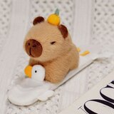  narukvica s preslatkom kapibarom - smeđe/bijela | Shoptok.si