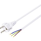 Basetech BT-2300326 tok priključni kabel bela 1.50 m, (20415049) | Shoptok.si