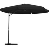  Vrtni suncobran s čeličnim stupom 300 cm crni | Eponuda.com