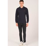Dewberry V4002 V COLLAR MEN'S SWEATSHIRT-LACİVERT | Shoptok.si