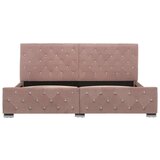  Posteljni okvir roza žamet 180x200 cm, (20794933) | Shoptok.si