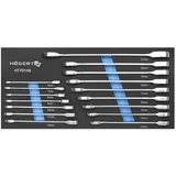 16-delni 6-21mm RAGLER WRENCH KLJUČ GARNITURA OBROČNO OBROČNIH KLJUČEV, (22113595)