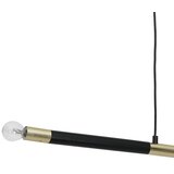  Luster na sajli BASTONE 2xE14/40W/230V crna/zlatna | Eponuda.com