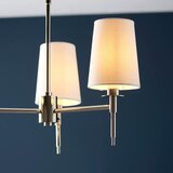  Endon 99455 - Luster na stalku 3xE14/6W/230V sjajni hrom/bela | Eponuda.com