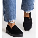 Gemre Black slip-on sneakers Mikaila | Shoptok.si