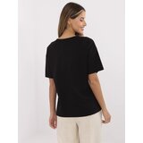 Italy Moda T-shirt-MI-TS-M3221G.75-black | Shoptok.si