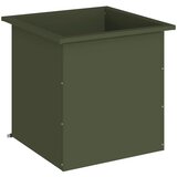  Vrtna posuda za sadnju s LED svjetlom Maslinastozelena - Maslinastozelena 50 x 50 x 48 cm 1 | shoptok.hr