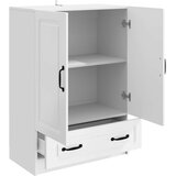  Kreveta s ladicama Bijela visokog sjaja 66 x 34 5 x 92 cm | shoptok.hr