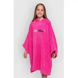 Towel Robe Organic Kids 10-13 Surf poncho pink
