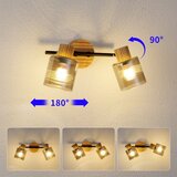  Brilagi - Tačkasto svetlo HYGGE 2xE14/15W/230V drvo/dimno | Eponuda.com