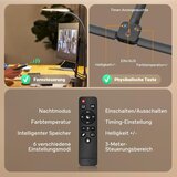 APMIEK dvojna LED namizna svetilka z daljinskim upravljalnikom - 80 cm | Shoptok.si