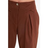 Trendyol brown striped trousers | ePonuda.com
