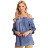 Factory Price Blouse-PL-BZ-4032.11-dark blue | shoptok.hr