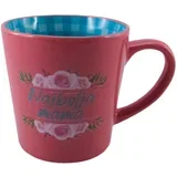 herlig, šolja, keramička, pink, najbolja mama
