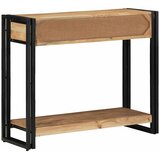  Konzolna stolica Smeđa 90 x 33 x 75 cm Čvrsto drvo akacije | shoptok.hr
