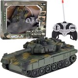 Rc tenk na daljinsko upravljanje s rotirajućom kupolom, šumska kamuflaža, 22 cm | shoptok.hr