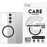 PanzerGlass Care Samsung Galaxy S25+ Urban Combat prozoren/črn ovitek, (21691074) | Shoptok.si