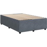  Krevet box spring s madracem tamnosivi 120 x 190 cm baršun | shoptok.hr