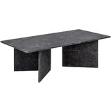 Actona Tamno smeđi stolić za kavu u mramornom dekoru 70x140 cm Vega – | shoptok.hr
