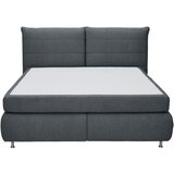 Dieter Knoll POSTELJA BOXSPRING 180 cm x 200 cm , tekstil temno siva | Shoptok.si