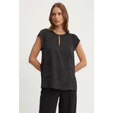 Calvin Klein Majica ženska, črna barva, K20K207161