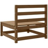  Srednja vrtna sofa smeđa boja meda od masivne borovine | shoptok.hr