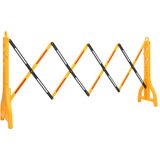  Sklopiva prometna barijera žuto-crna 250 x 38 x 96 cm | Eponuda.com