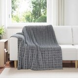  Pokrivač Tamno siva 200 x 150 cm Runo | shoptok.hr