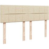 Krevet s oprugama i madracem krem 140x200 cm od tkanine | shoptok.hr