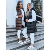 DStreet Ciepła kamizelka damska FAR AWAY czarna | Shoptok.si