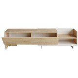 HANNAH HOME TV komoda Parion, 165x41x35 cm, Bijelo-Bež | Eponuda.ba