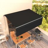  Tenda na ručno uvlačenje s roletom 4 5 x 3 m antracit | shoptok.hr