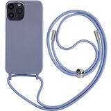 AVIZAR Poltrdi ovitek z vrvico za iPhone 14 Pro z mehko notranjostjo, ovratnikom - vijolicen, (20640282) Cene