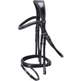 Schockemöhle Sports Uzda Monza F, black/cream/silver Cene