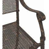  Vrtna stolica 2 pcs Bronzana 55 x 55 x 92,5cm Aluminij | shoptok.hr