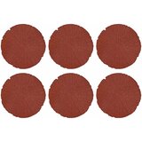  Kamen za hodanje 6 pcs Crvena Ø 45 x 1,8 cm Guma | shoptok.hr